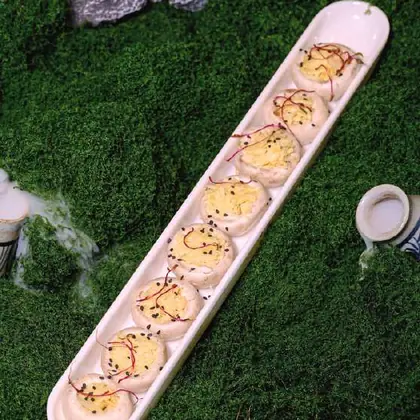 Mushrooms with cheese