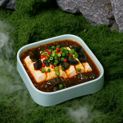 Tofu z jajkiem stulecia